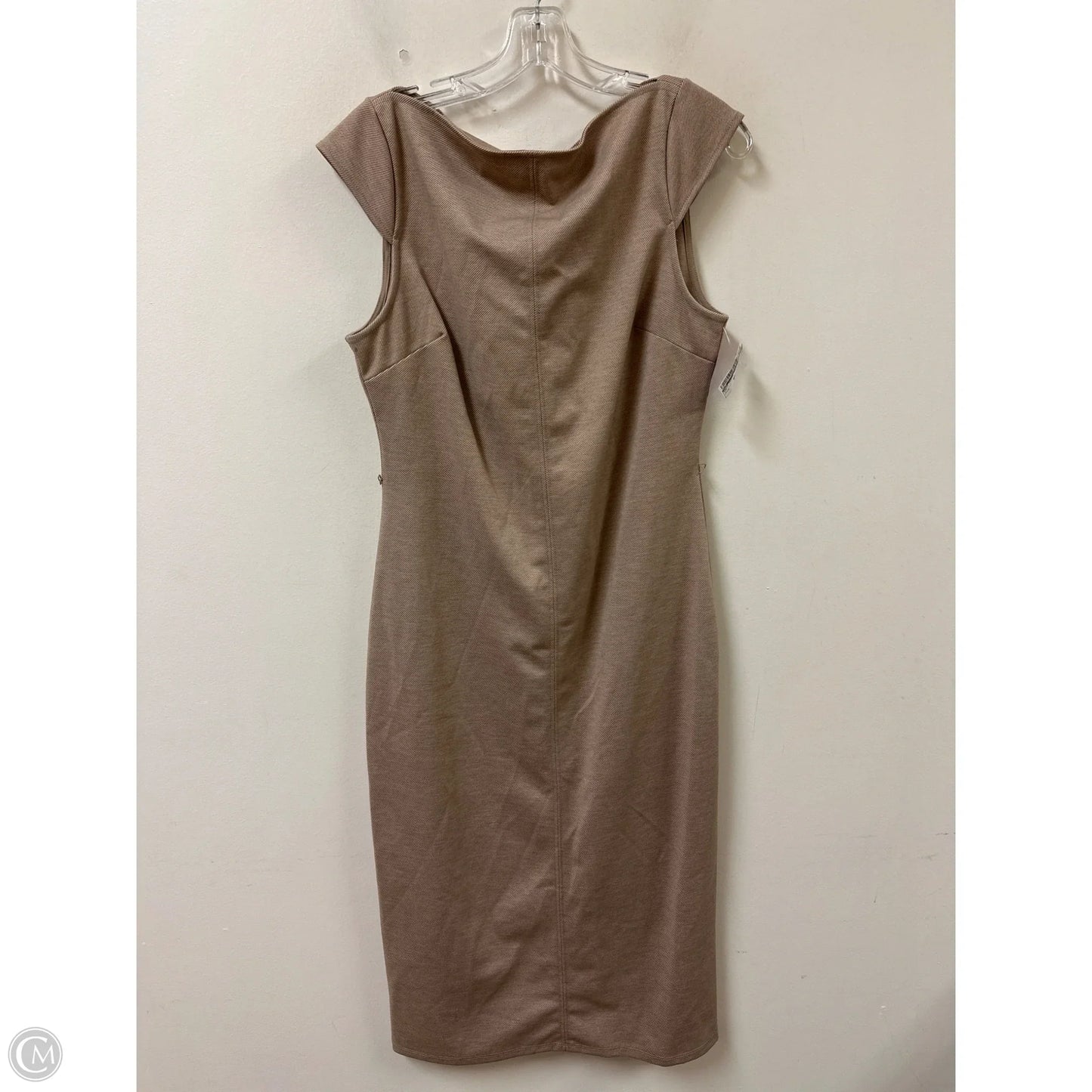 Dress Casual Maxi By H&m In Tan, Size: M