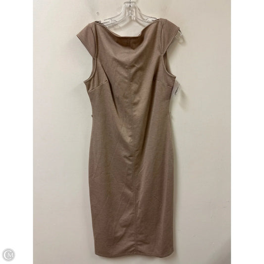 Dress Casual Maxi By H&m In Tan, Size: M