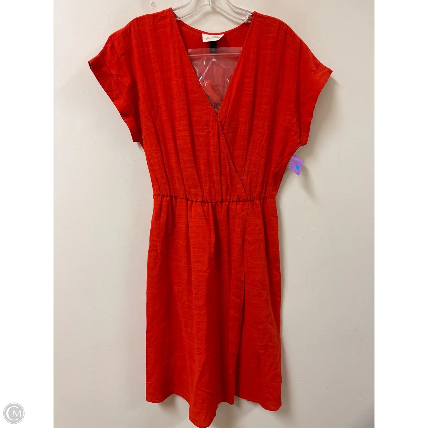 Dress Casual Midi By Universal Thread In Orange, Size: S