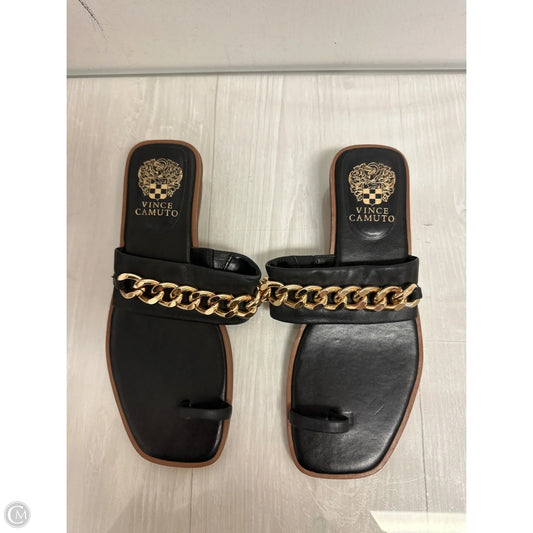 Sandals Heels Block By Vince Camuto In Black, Size: 8