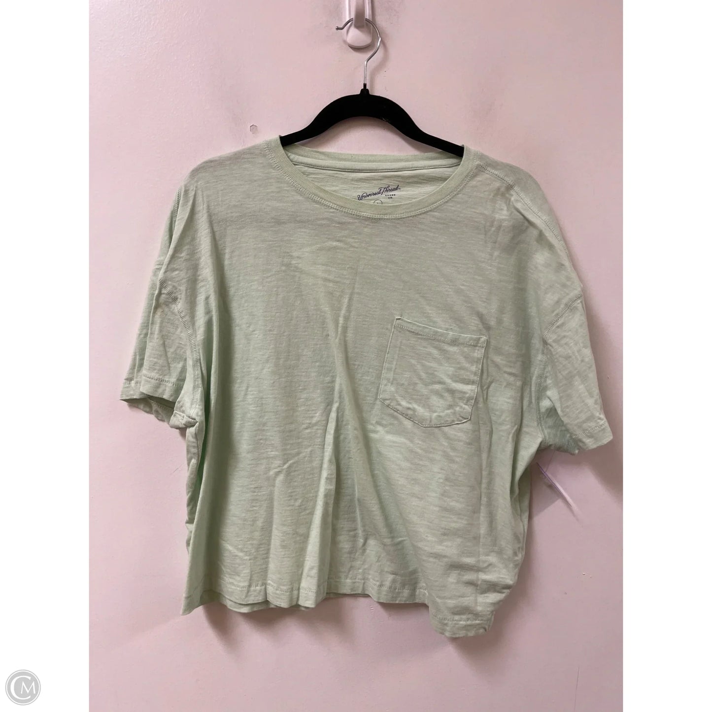 Top Short Sleeve By Universal Thread In Green, Size: L