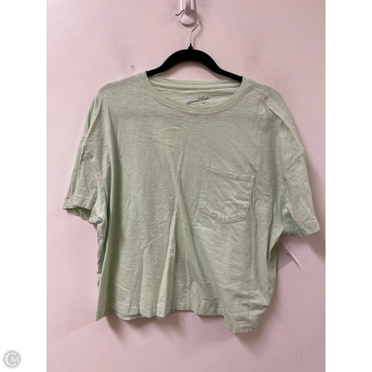 Top Short Sleeve By Universal Thread In Green, Size: L