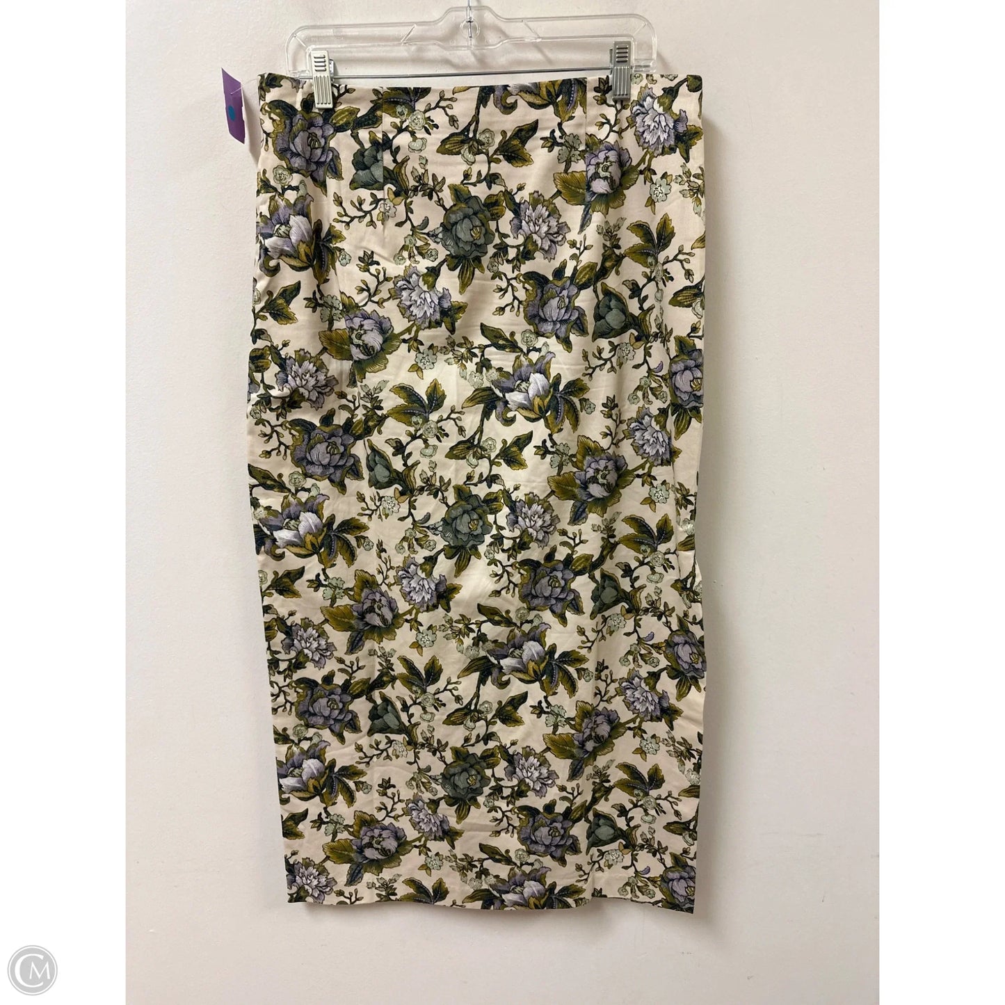 Skirt Maxi By Loft In Floral Print, Size: 10