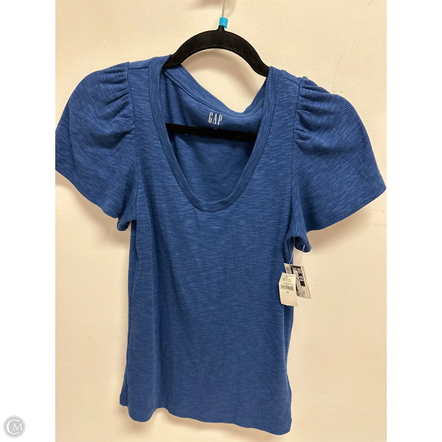 Top Short Sleeve By Gap In Blue, Size: Xs