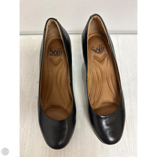 Shoes Heels Block By Sofft In Black, Size: 7