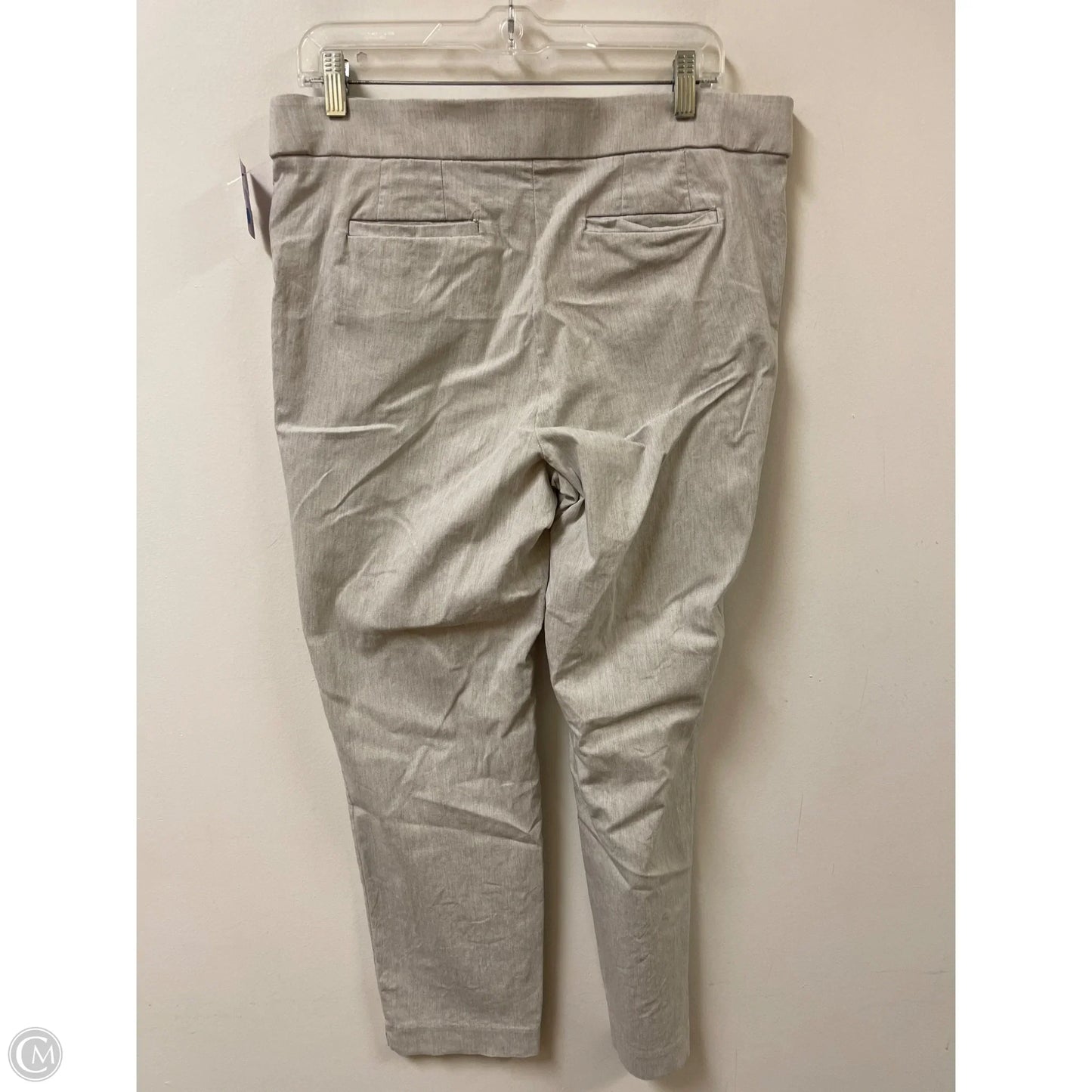 Pants Leggings By Liz Claiborne In Grey, Size: 14