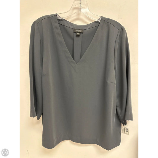 Top Long Sleeve By J. Jill In Grey, Size: M
