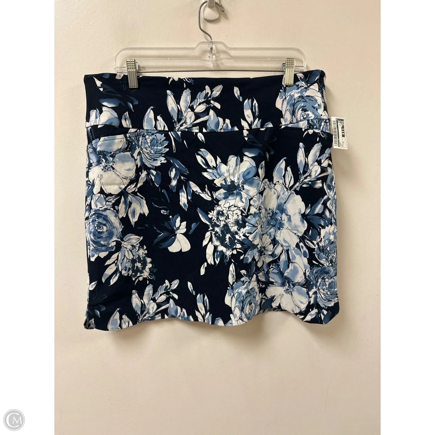 Skort By Sc & Co In Navy, Size: 18