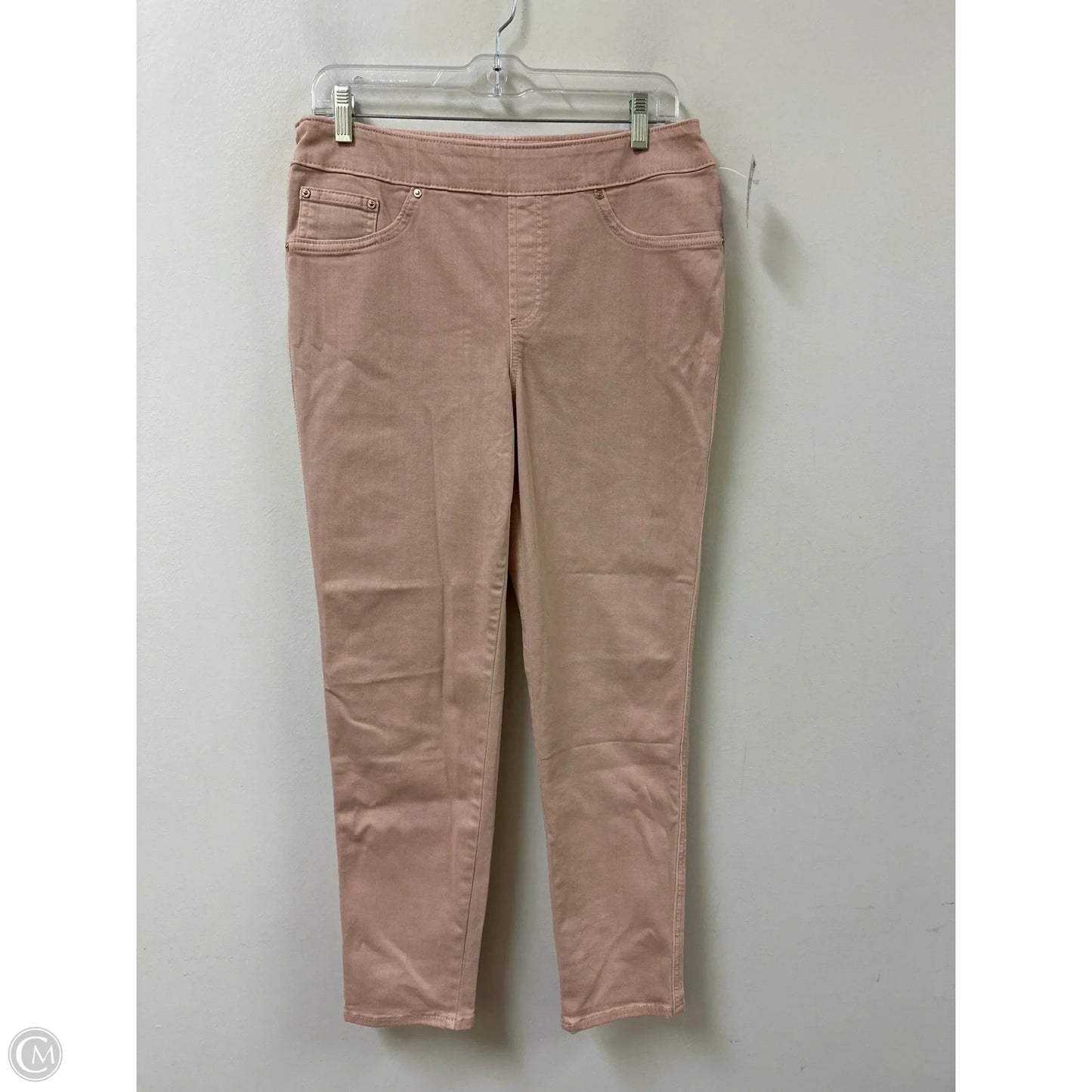 Pants Leggings By Chicos In Pink, Size: 8