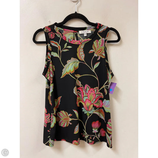 Top Sleeveless By Chaus In Multi-colored, Size: M