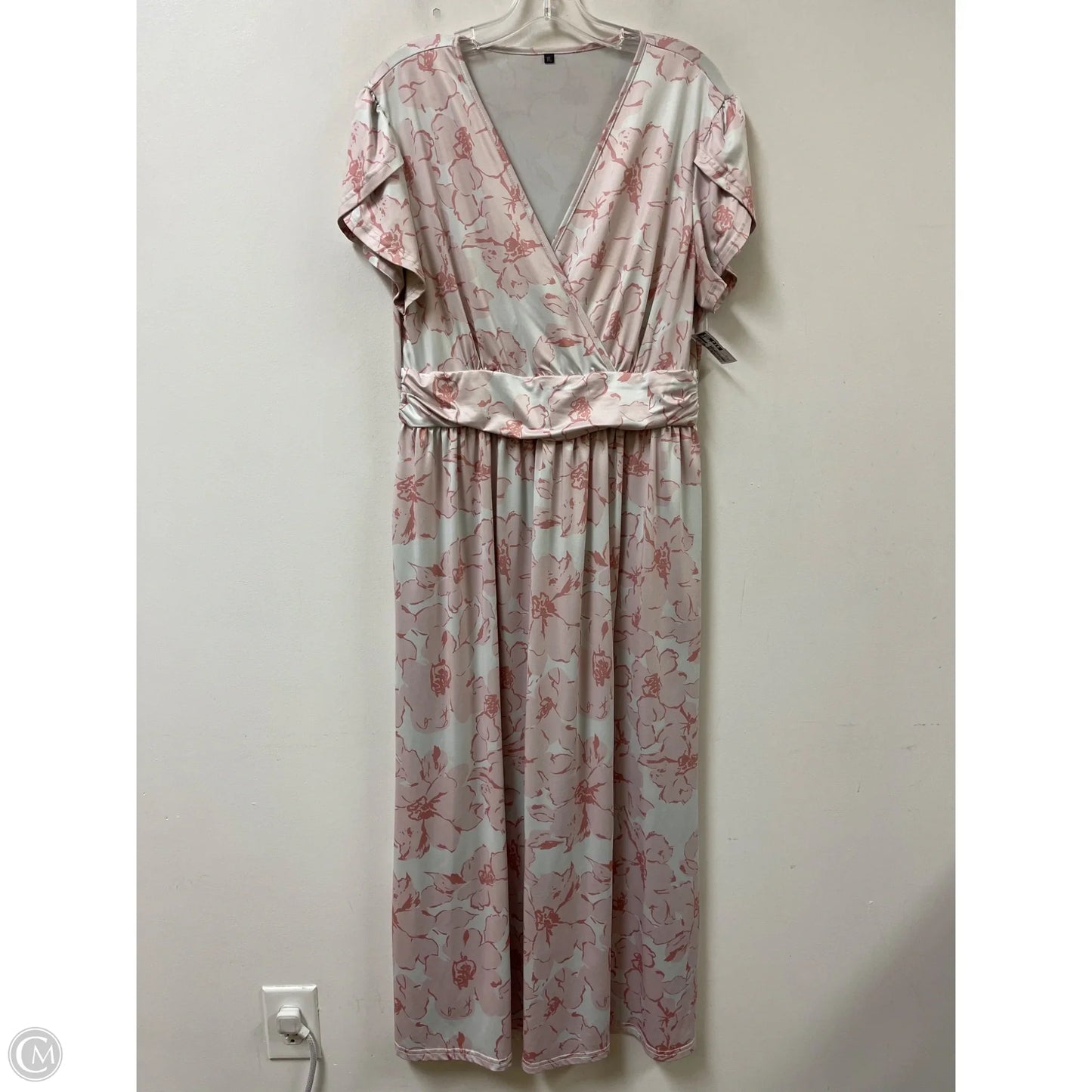 Dress Casual Maxi By Clothes Mentor In Pink, Size: Xl