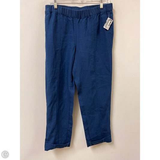 Pants Linen By J. Jill In Navy, Size: 6