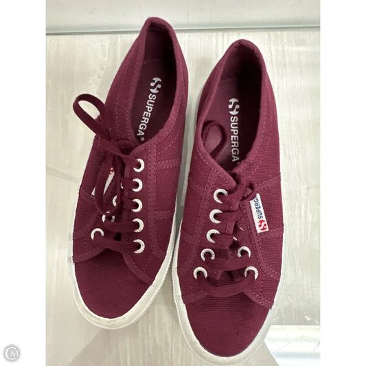 Shoes Sneakers By Superga In Purple, Size: 6