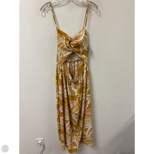 Dress Casual Maxi By Shein In Yellow, Size: L