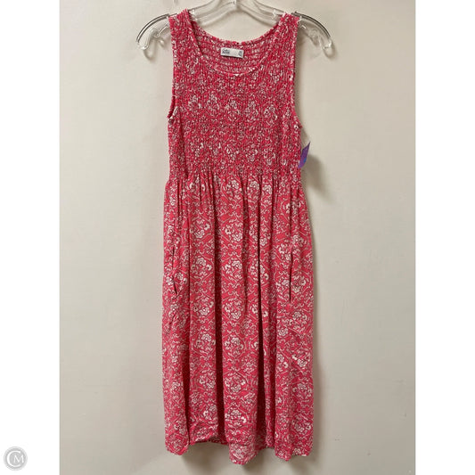 Dress Casual Midi By Croft And Barrow In Pink, Size: Sp