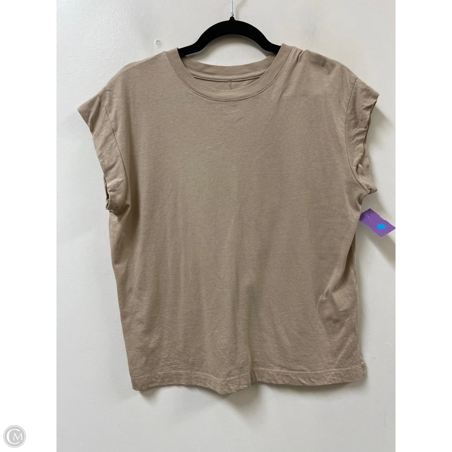 Top Sleeveless By A New Day In Tan, Size: S