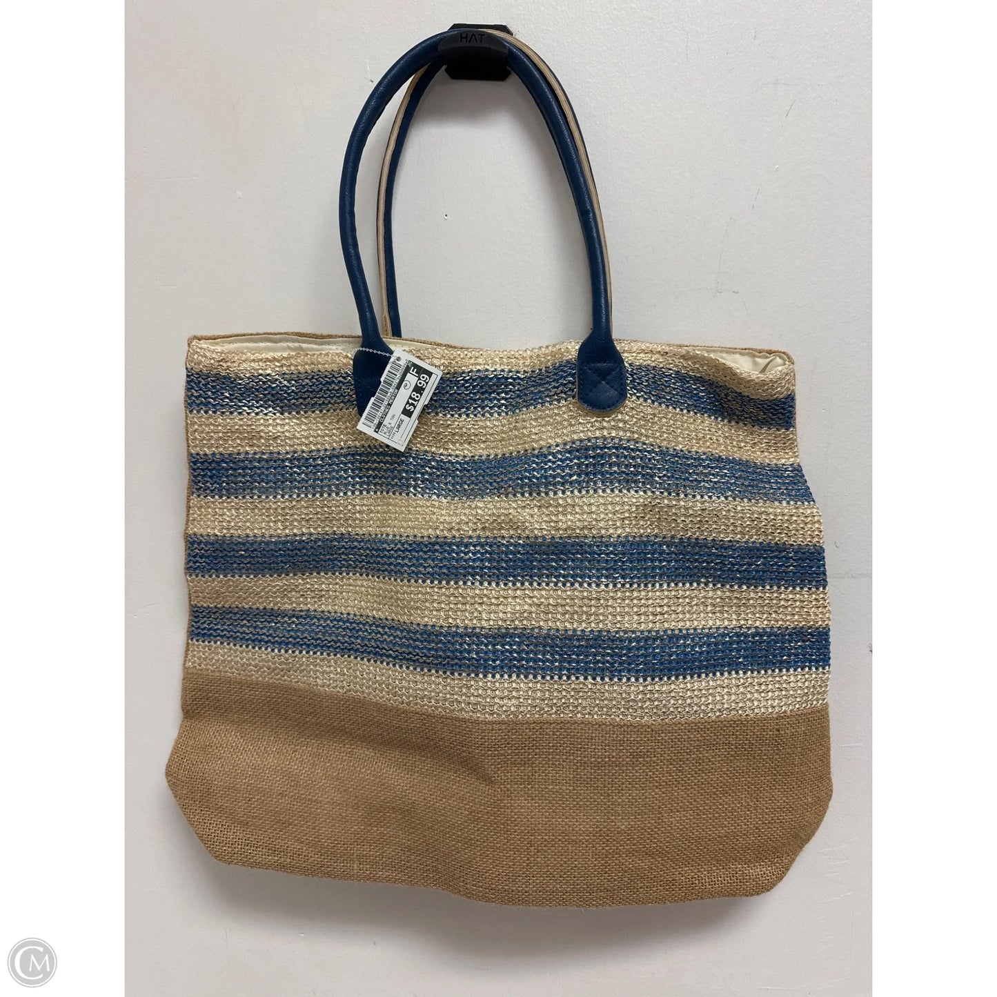 Tote By Clothes Mentor, Size: Large