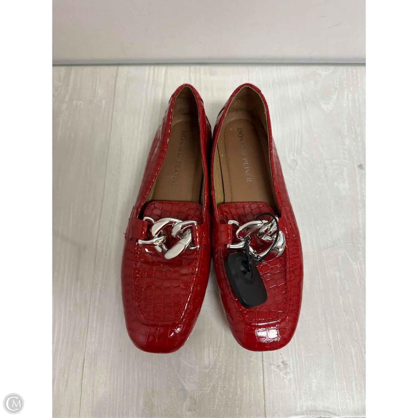 Shoes Flats By Donald Pliner In Red, Size: 7.5