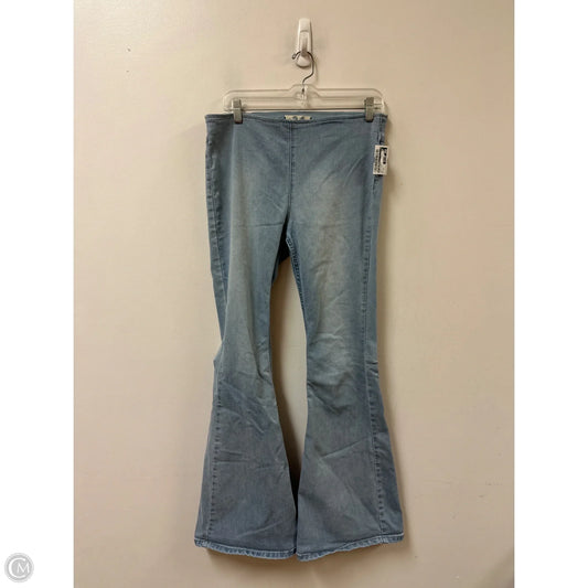 Jeans Flared By We The Free In Blue Denim, Size: 12