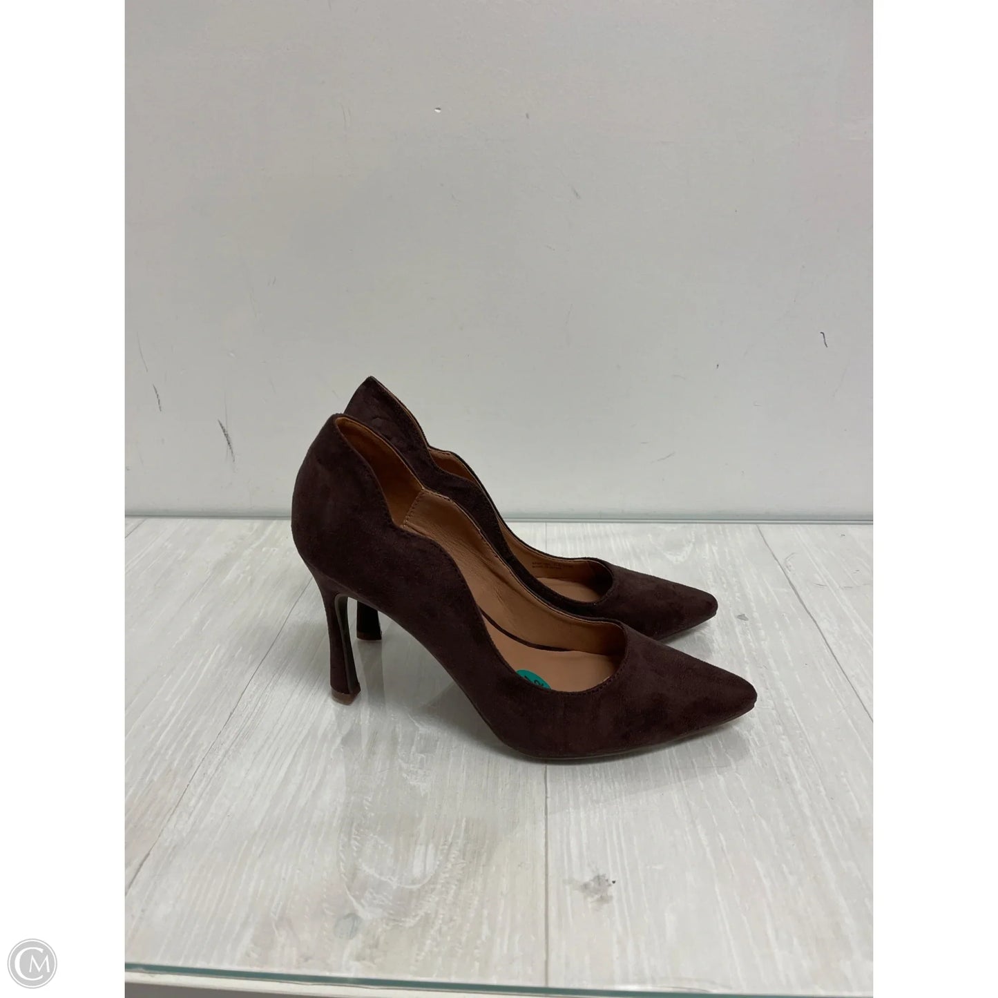 Shoes Heels Stiletto By Chinese Laundry In Brown, Size: 7.5