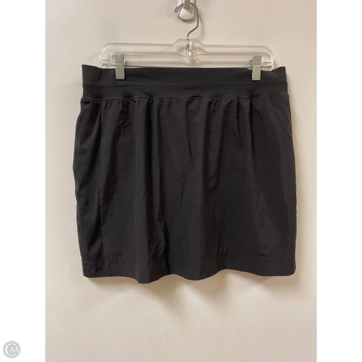 Athletic Skort By Members Mark In Black, Size: L