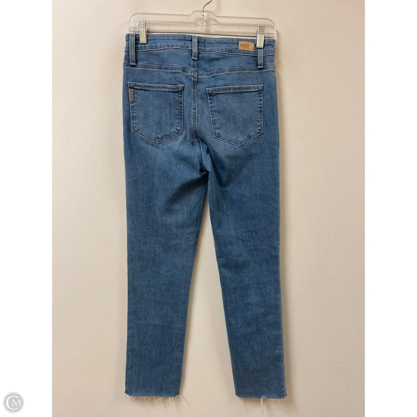 Jeans Skinny By Paige In Blue Denim, Size: 6