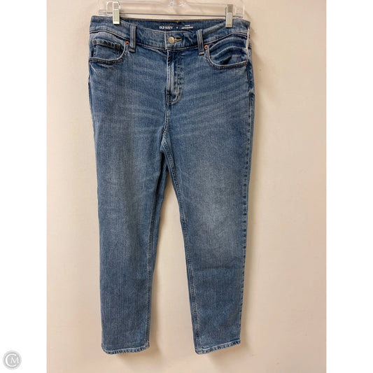 Jeans Straight By Old Navy In Blue Denim, Size: 6