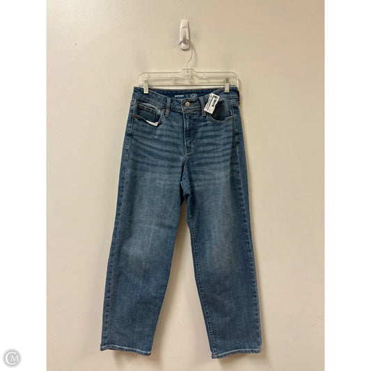 Jeans Straight By Old Navy In Blue Denim, Size: 6