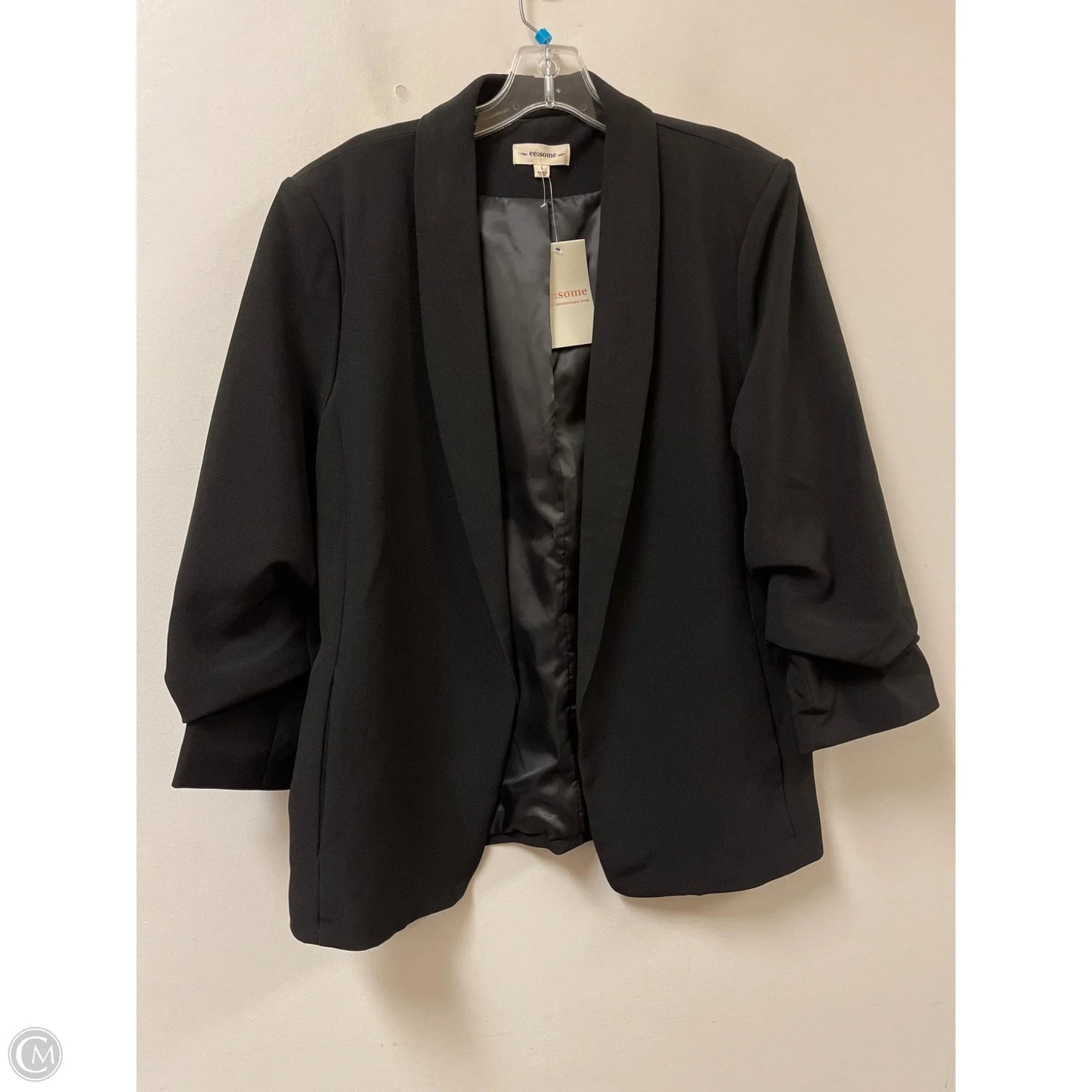 Blazer By Ee Some In Black, Size: L
