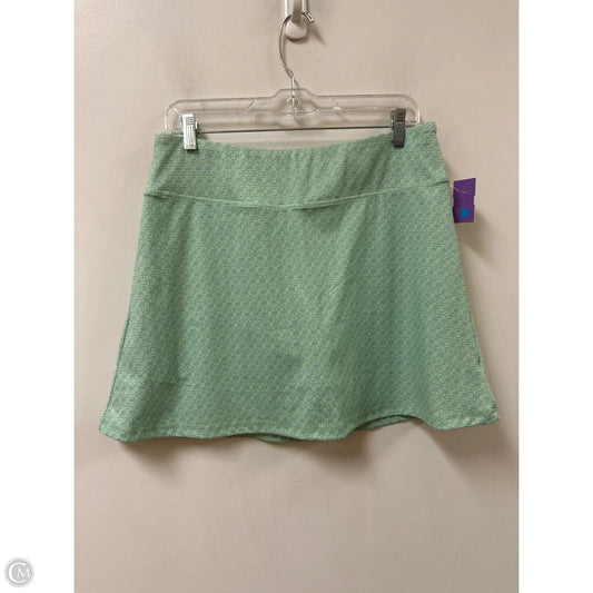 Athletic Skort By Crown And Ivy In Green, Size: L