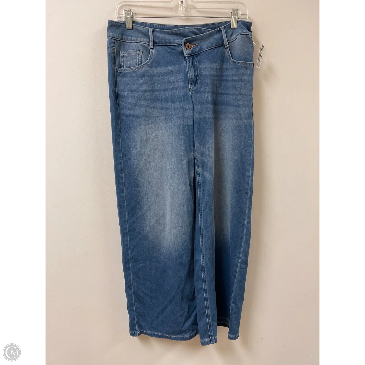 Jeans Wide Leg By Halara In Blue Denim, Size: 6