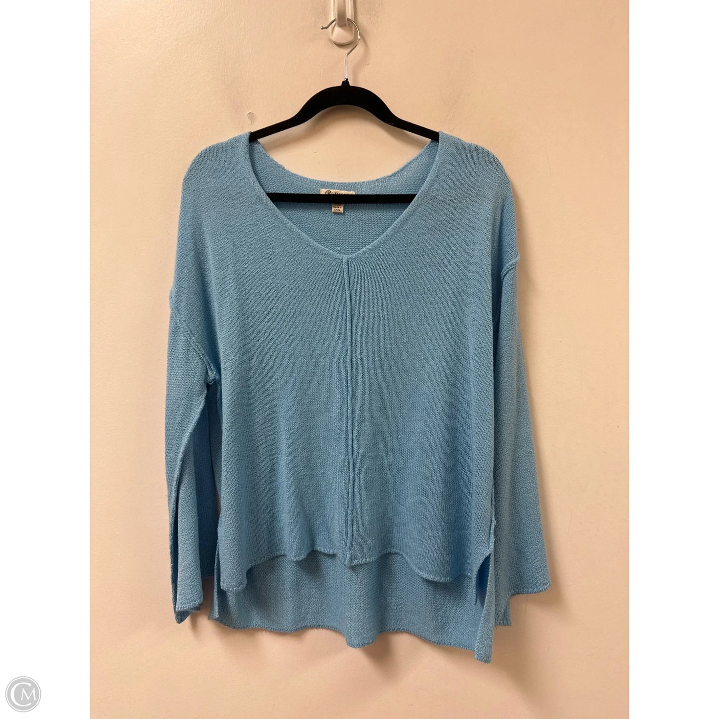 Sweater By Versona In Blue, Size: Xl