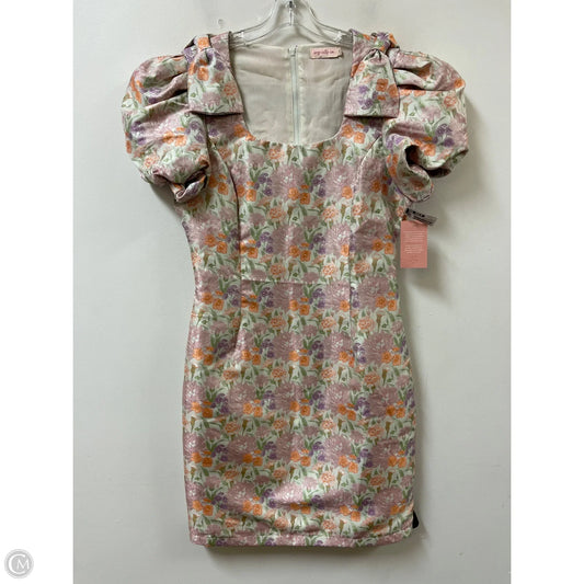 Dress Casual Midi By Cma In Floral Print, Size: L