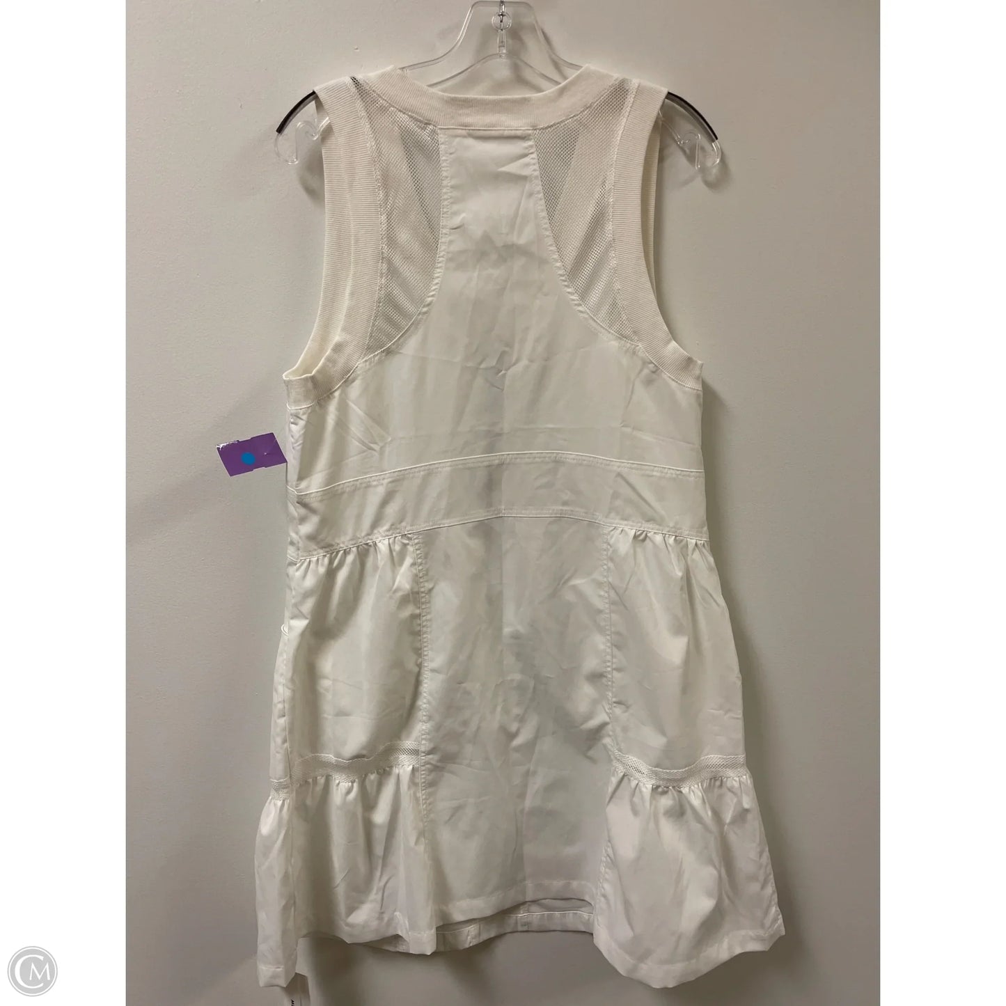 Dress Casual Midi By Clothes Mentor In White, Size: M