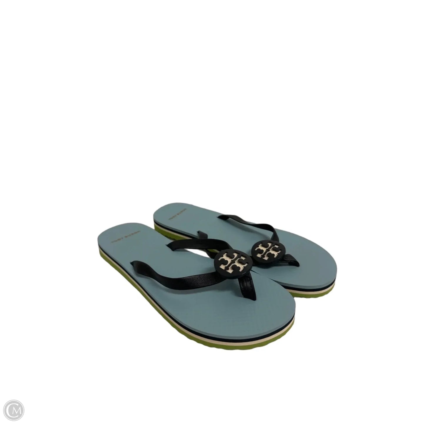 Sandals Designer By Tory Burch In Blue, Size: 7.5