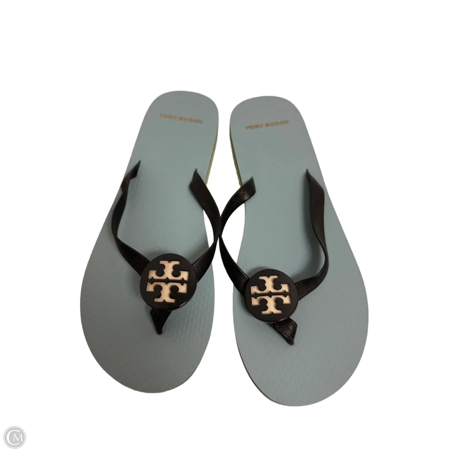 Sandals Designer By Tory Burch In Blue, Size: 7.5