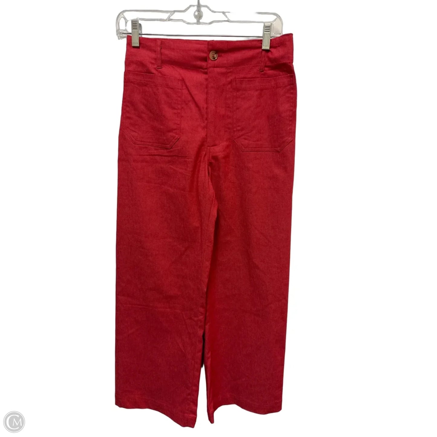 Pants Wide Leg By Gigio In Red, Size: 4