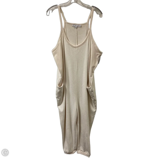 Jumpsuit By Sincerely Jules In Cream, Size: Xl