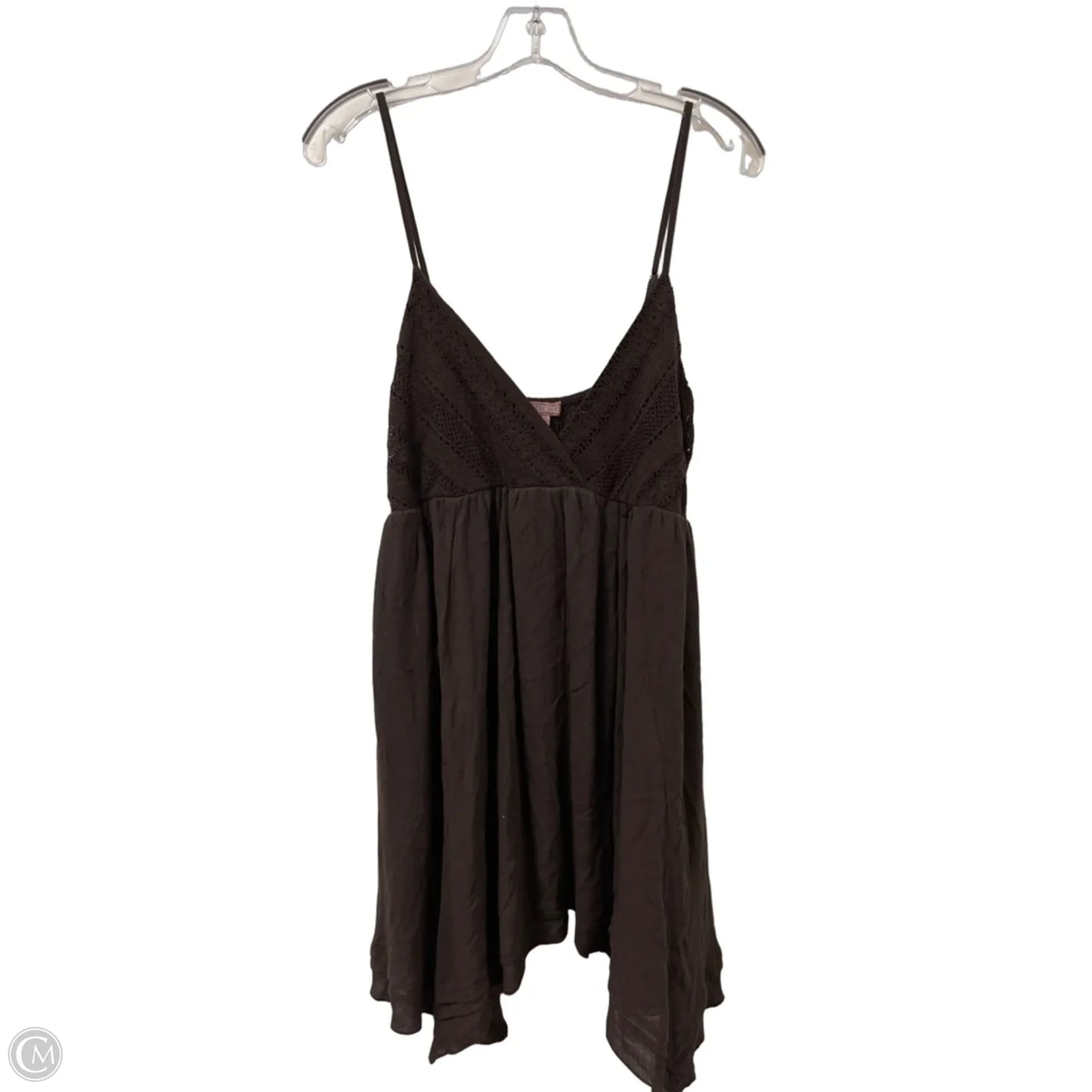 Dress Casual Midi By Faded Rose In Brown, Size: Xl