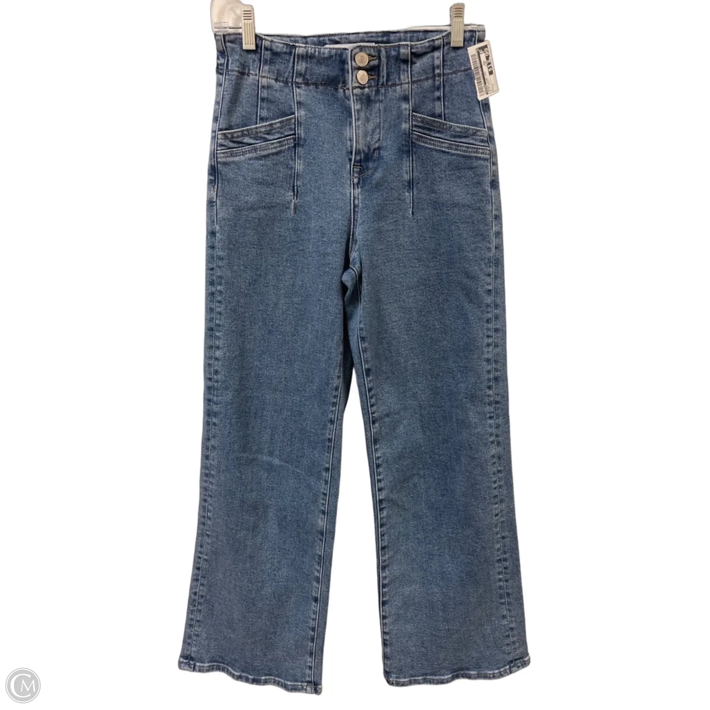 Jeans Wide Leg By Micas In Blue Denim, Size: 2