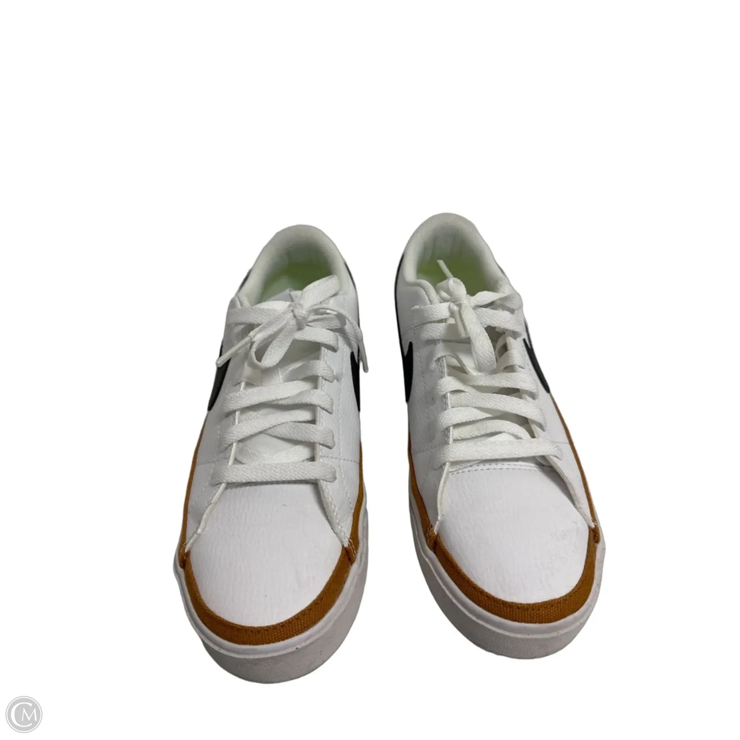 Shoes Sneakers By Nike In White, Size: 8
