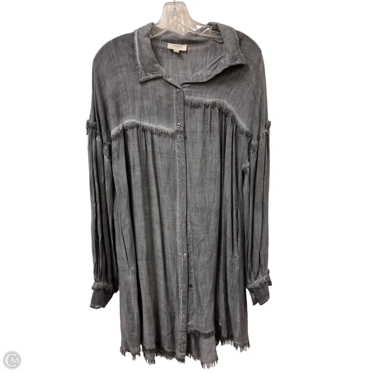 Dress Casual Midi By Umgee In Grey, Size: S