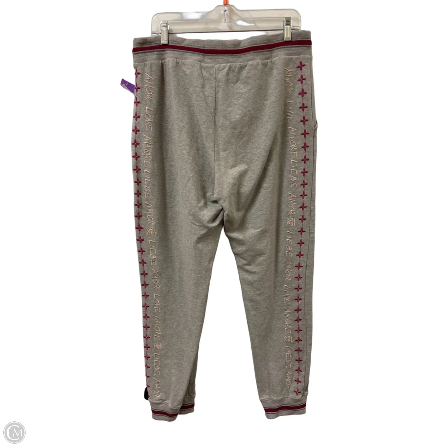 Pants Designer By Johnny Was In Grey, Size: 12