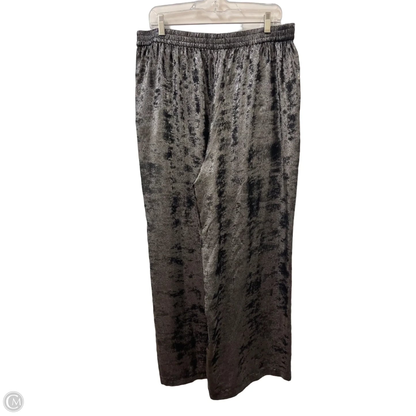 Pants Wide Leg By Dkny In Silver, Size: 12