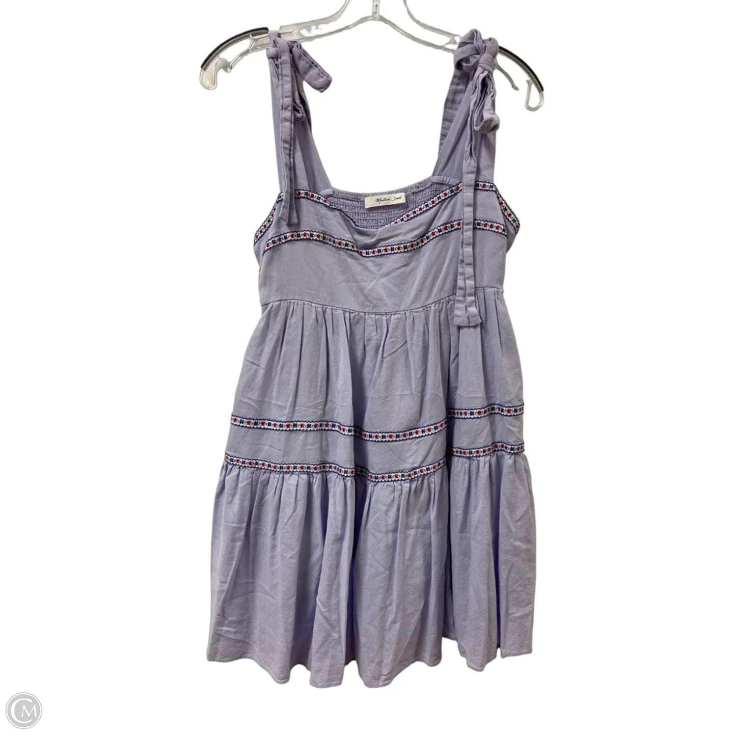 Dress Casual Short By Mustard Seed In Purple, Size: L