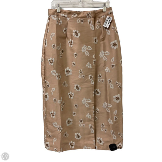 Skirt Maxi By Cma In Tan, Size: 6