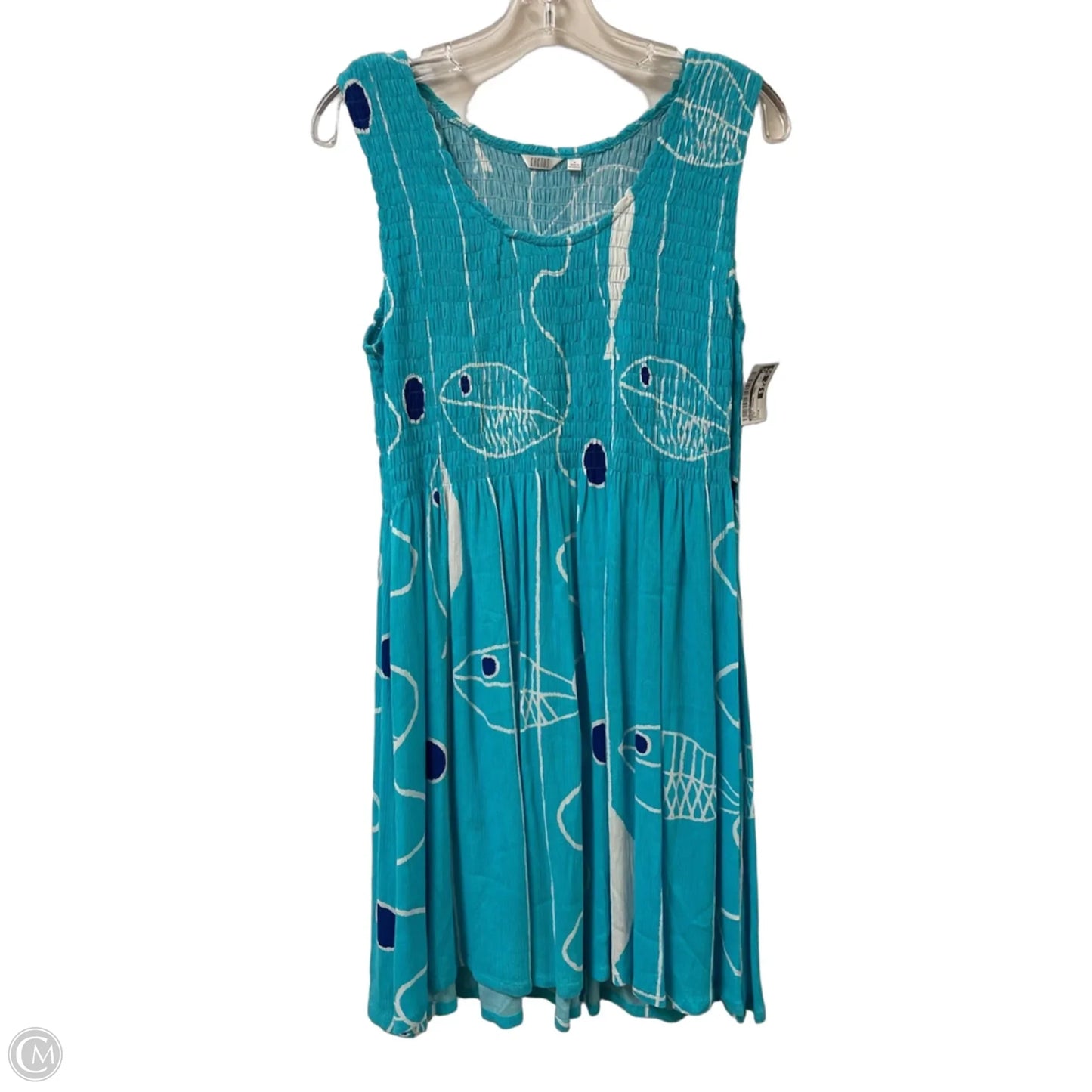Dress Casual Midi By Kaktus In Blue, Size: M