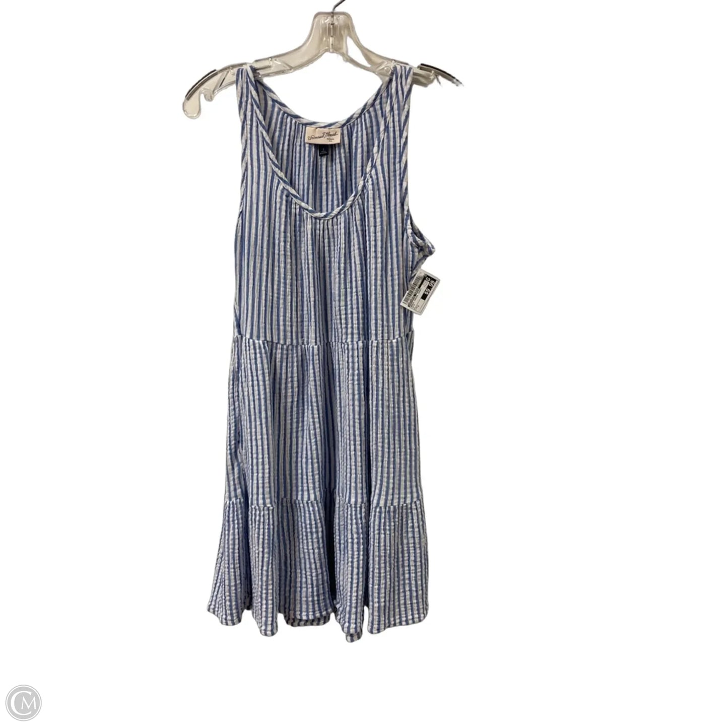 Dress Casual Short By Universal Thread In Blue, Size: S
