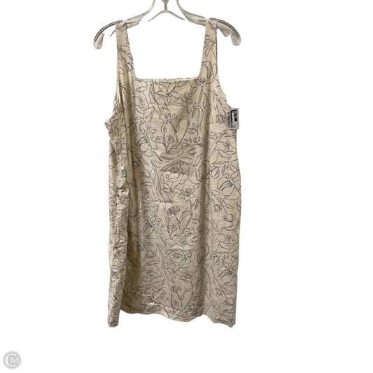 Dress Casual Midi By A New Day In Cream, Size: 1x