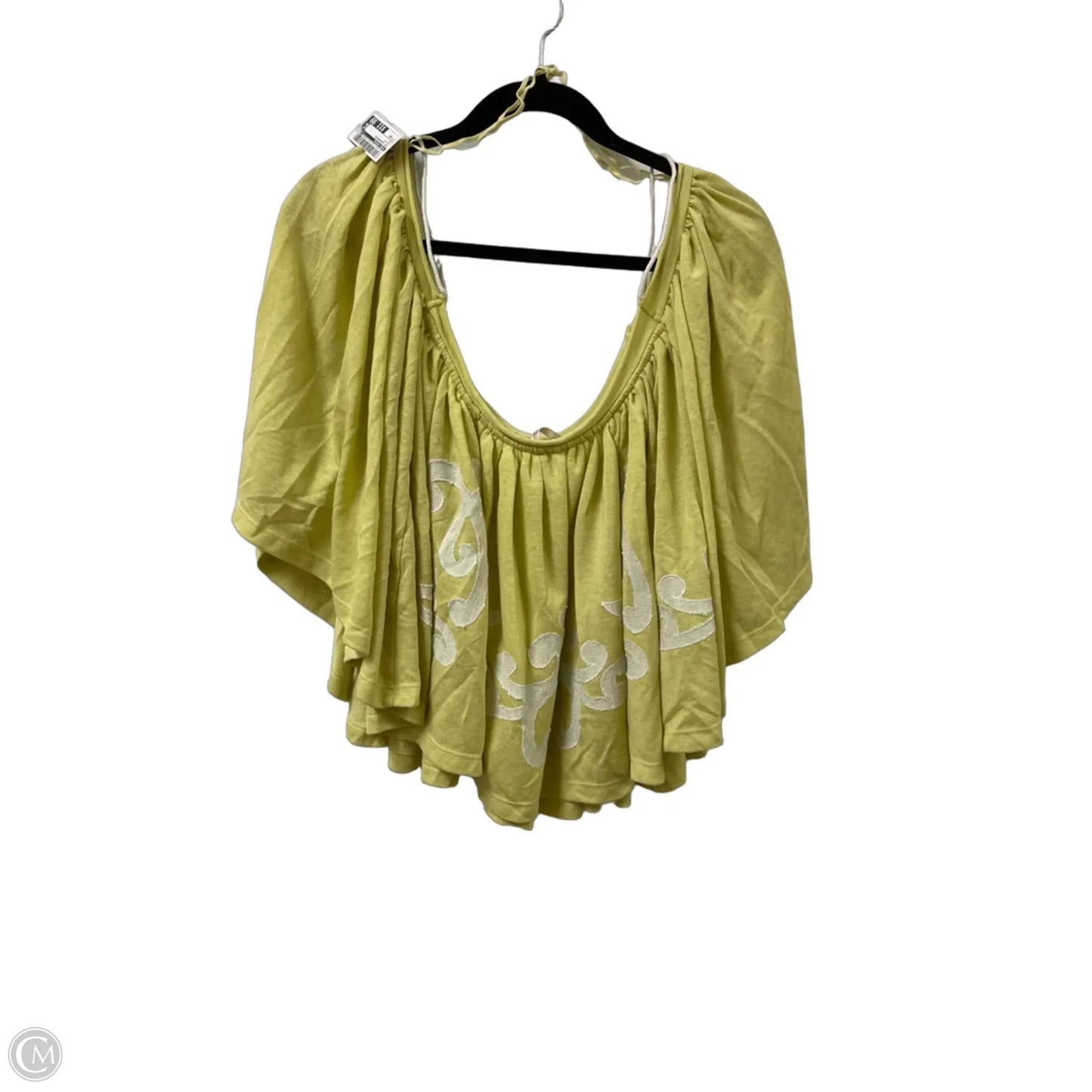 Top Sleeveless By Free People In Yellow, Size: Sp